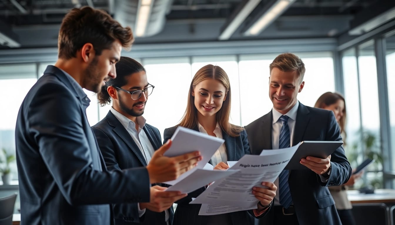 Understanding registration and certification in Federal databases for federal contracts with professionals collaborating.