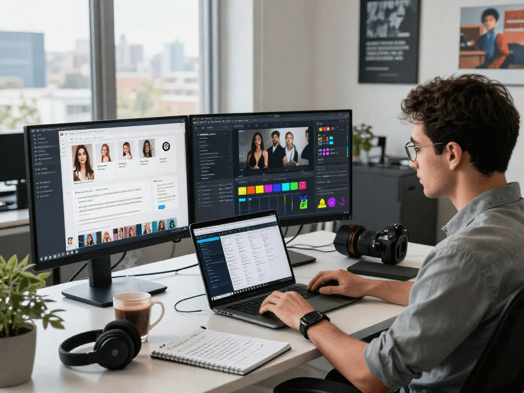 Analyze content and detect ai image with advanced AI image moderation tools in a professional workspace.