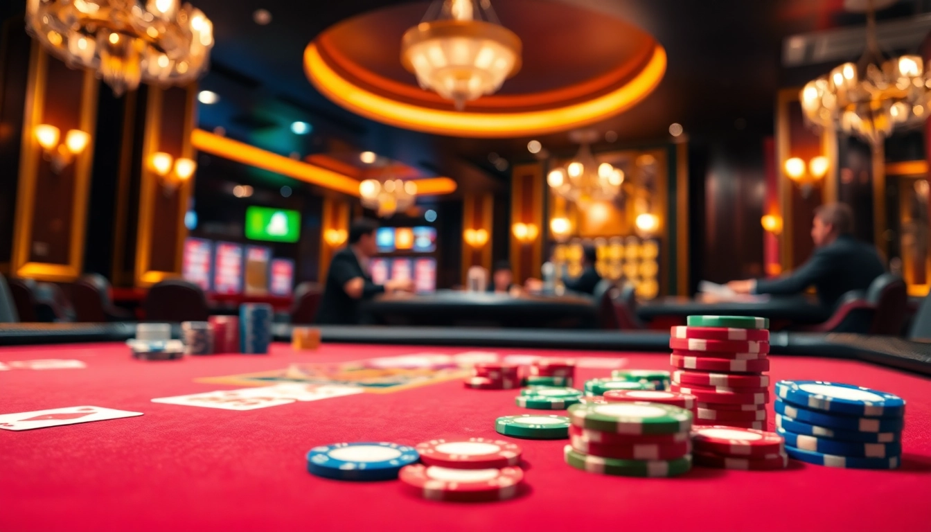 Engage in thrilling casino games when you login disini at the stylish gaming table.