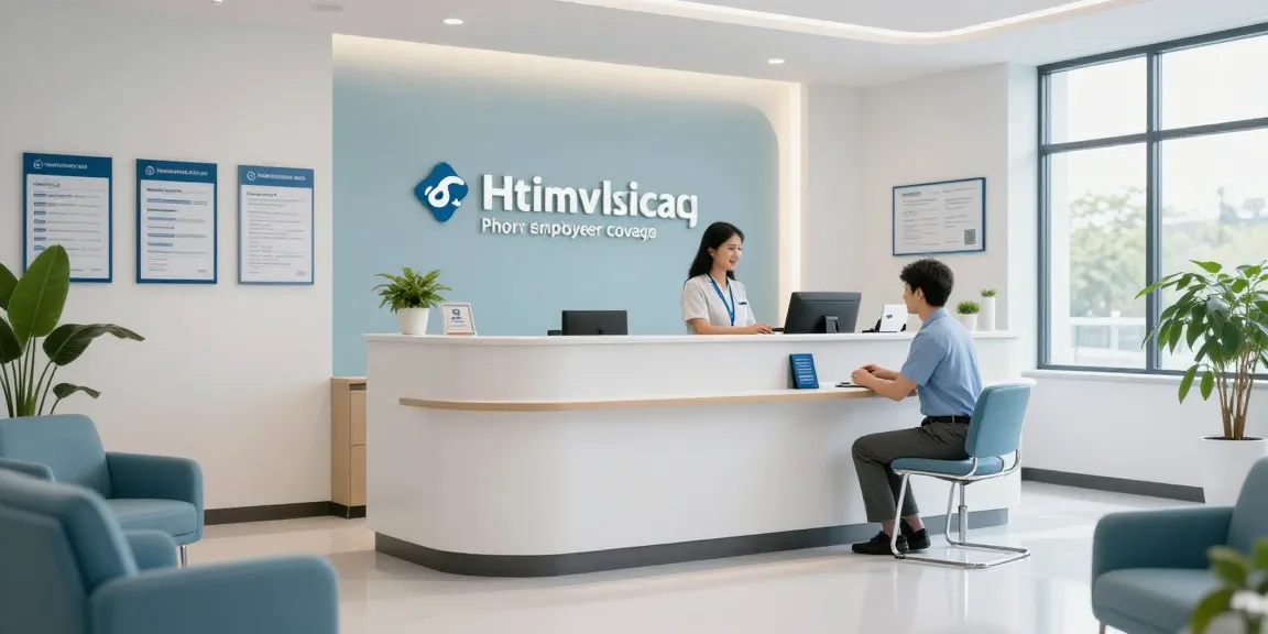 "ACA enrollment employer coverage loss: Medical clinic reception area promoting patient care and health services."