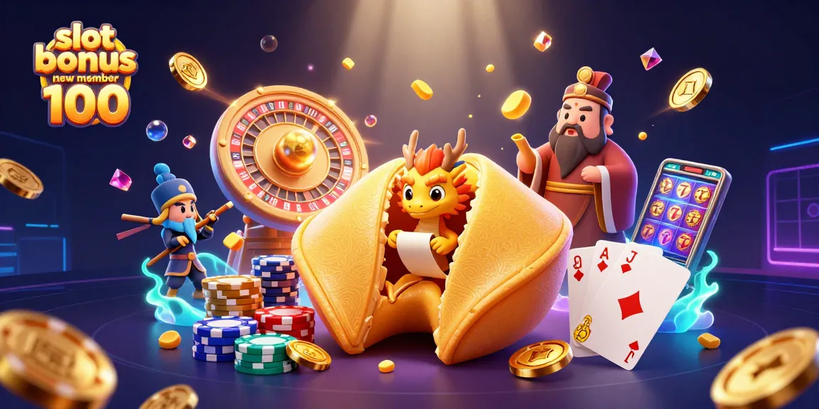 Mencoba slot bonus anggota baru 100 dengan kesempatan menang besar dan fitur menarik di kasino online.