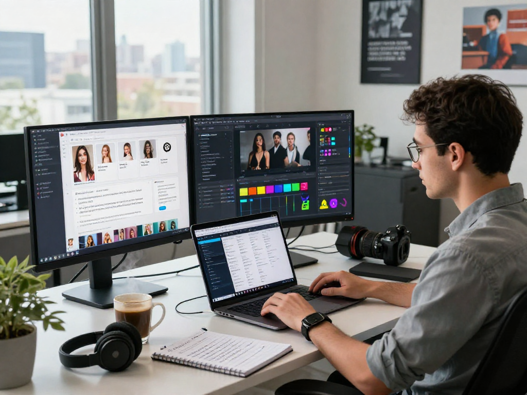 Analyze content and detect ai image with advanced AI image moderation tools in a professional workspace.