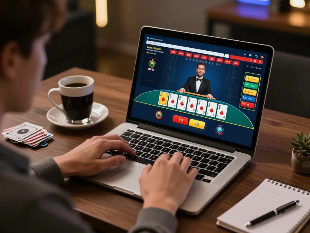 Engage in a thrilling blackjack game at vin88 with interactive features and a cozy atmosphere.