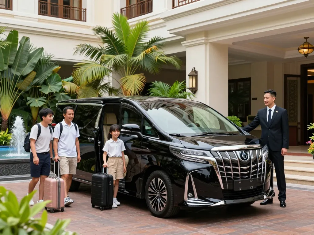 cho thuê xe Alphard cho chuyến du lịch sang trọng tại Thành phố Hồ Chí Minh với tài xế chuyên nghiệp và không gian thanh lịch