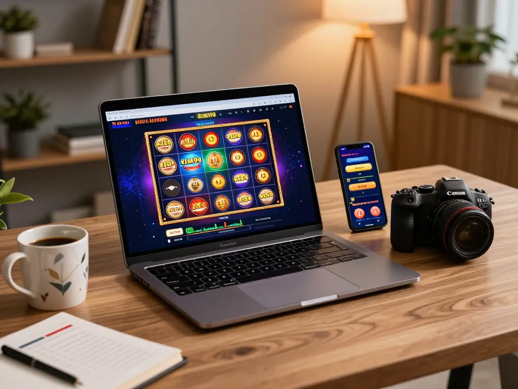 Engaging gaming moment on kim99 platform showcasing live dealer and slot games.