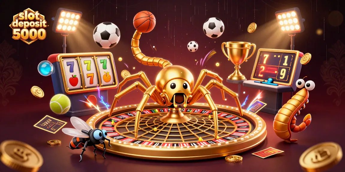 Engage in thrilling action at slot deposit 5000 with spinning reels and dynamic game elements.
