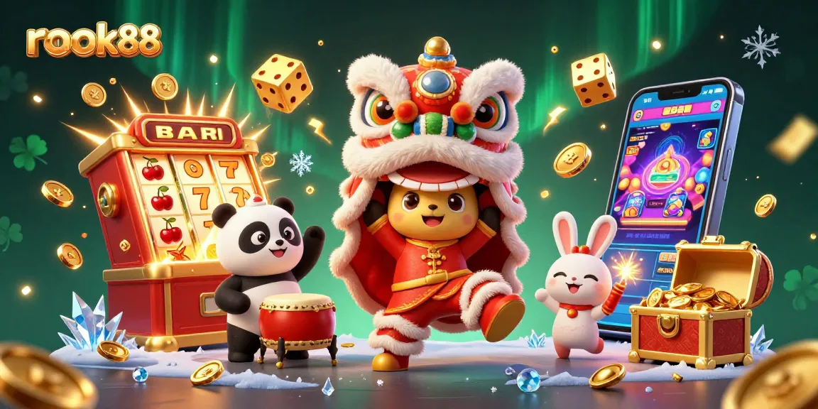 Experience the excitement of rokok88 with epic slots, drumming pandas, and jackpot celebrations!