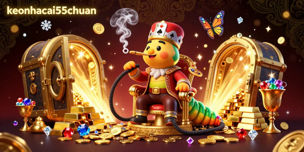 Engage with keonhacai55chuan's thrilling poker atmosphere as golden treasures burst with excitement.