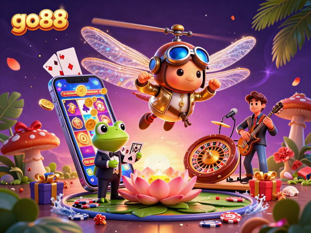 Experience the thrill of go88 casino with dynamic games and captivating characters in 3D.
