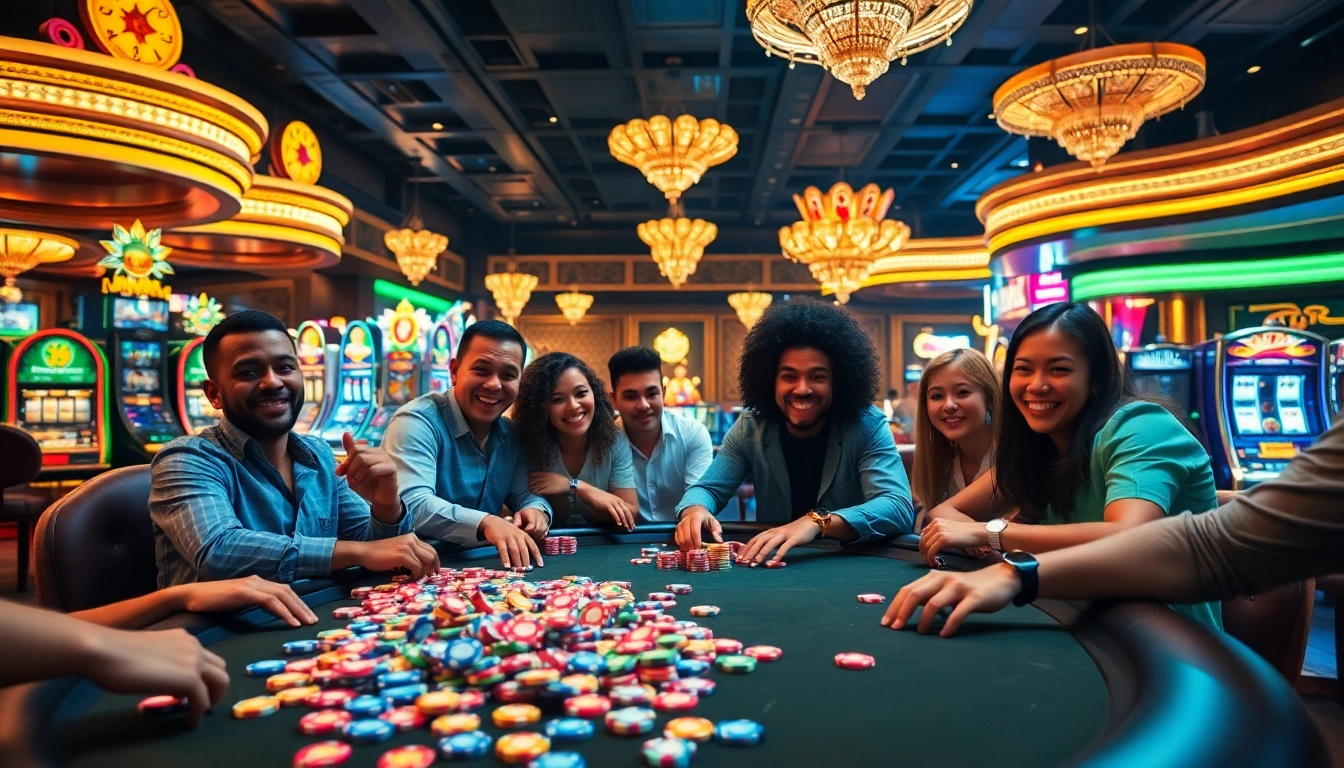 Main poker table environment with bbni4d chips reflecting excitement and action.