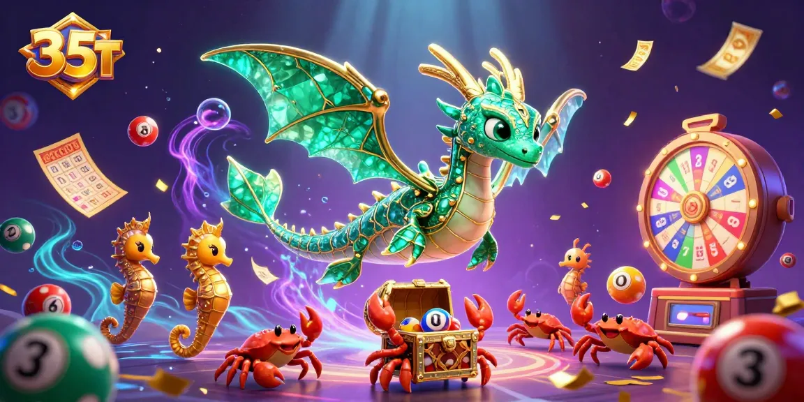 Experience thrilling wins with 35T's vibrant casino elements and engaging gameplay.