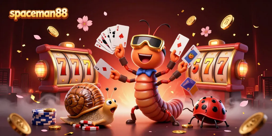 Experience thrilling gameplay with spaceman88 and vibrant visuals of dynamic slot action and exciting characters.