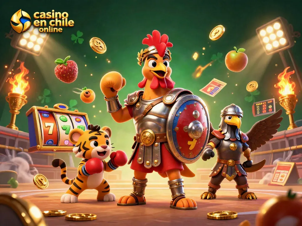 Gana en el casino en Chile online jugando tragamonedas con giros gratis y jackpots.
