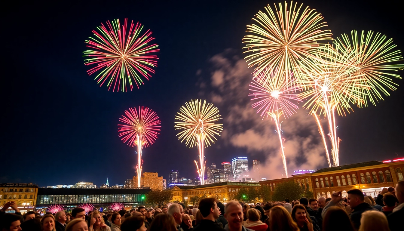 Experience the joy of Buy fireworks Manchester illuminated by an exciting fireworks display. related image
